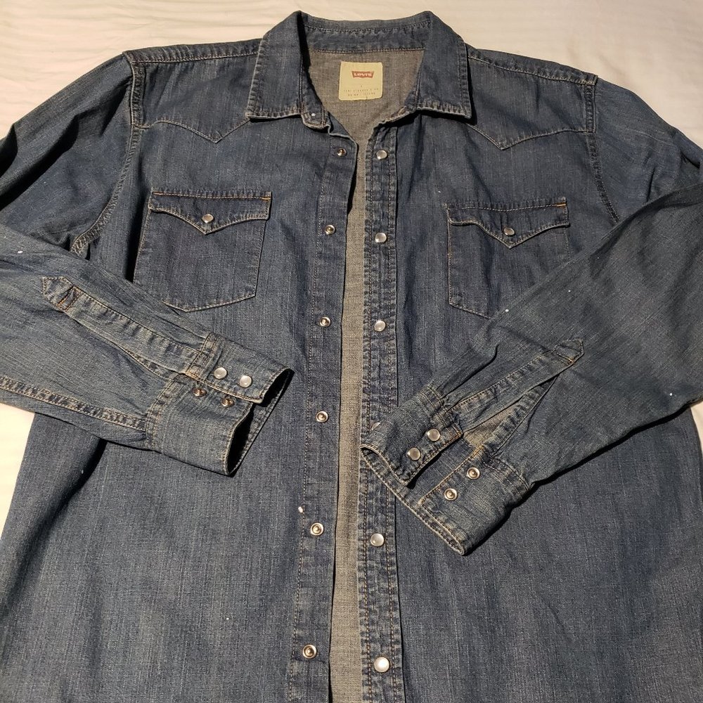 Ladies denim shirt